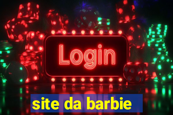 site da barbie - jogos